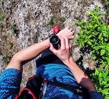 looking at watch 